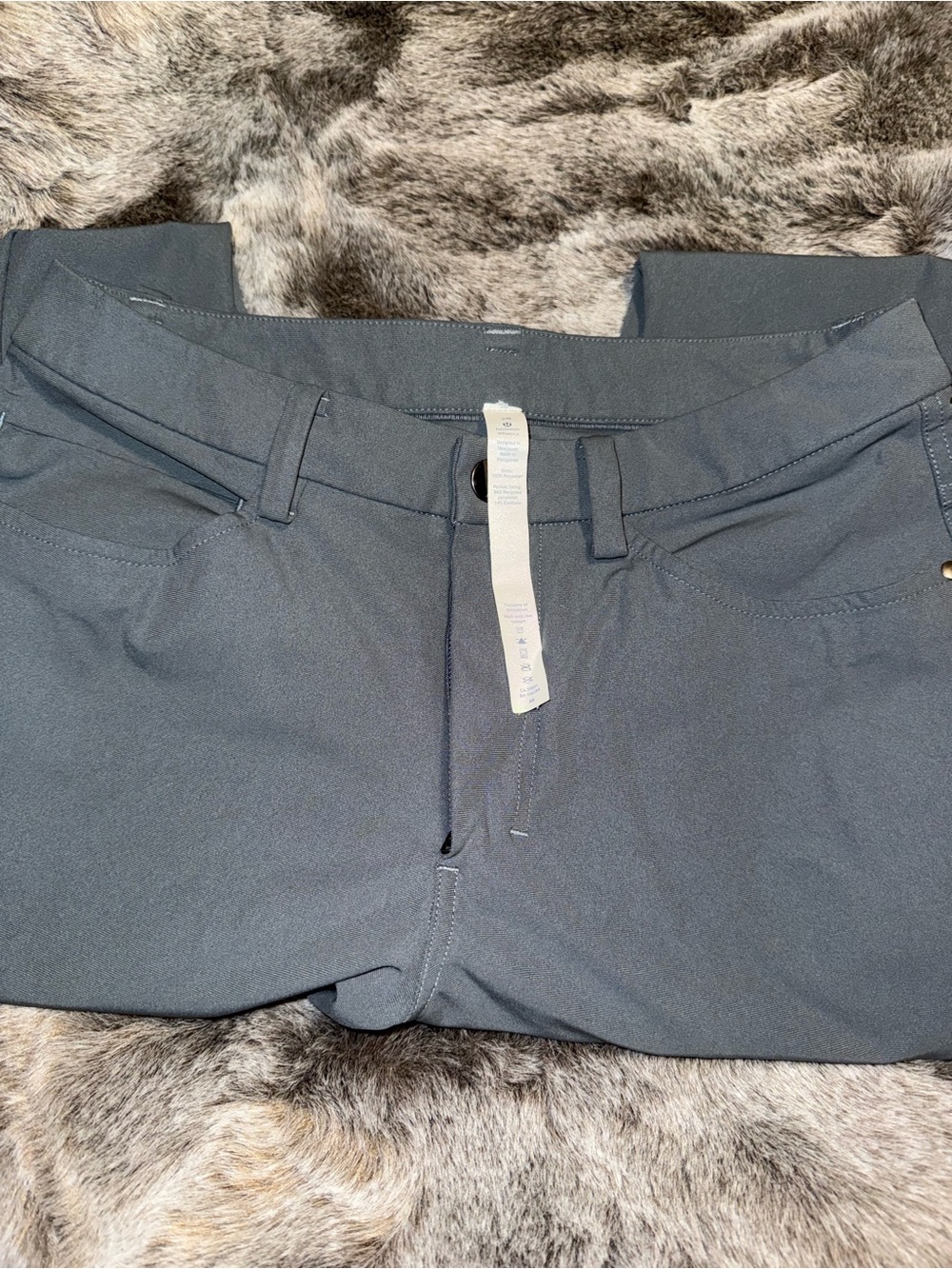 lululemon athletica Men's Slate Gray Stretch Pants